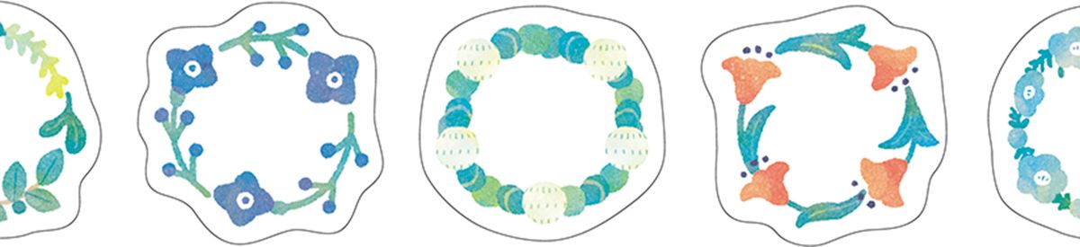 SODA Washi Tape - Flower Crown