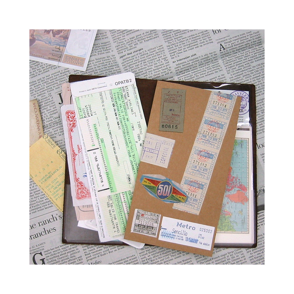 TRAVELER's Regular Size Refill - Pocket Sticker 004
