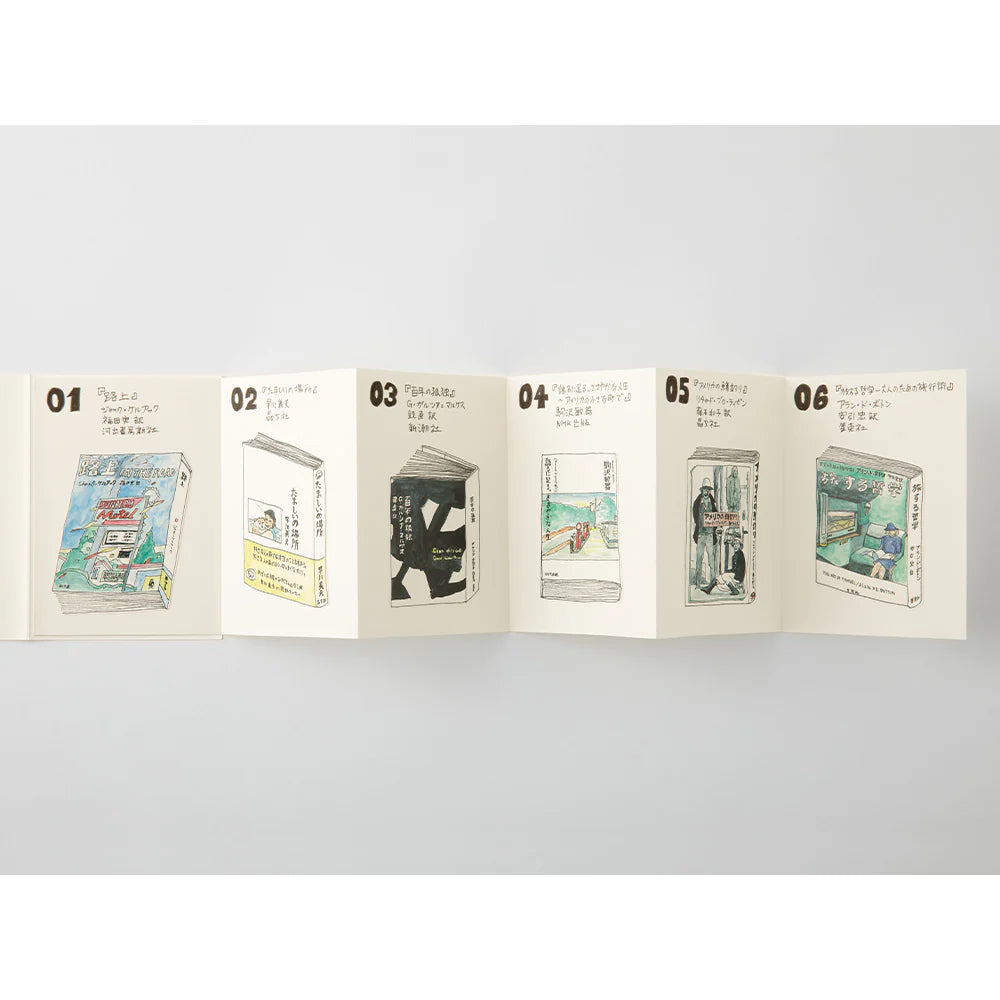 TRAVELER's Passport Size Refill - Accordion Fold Paper 018