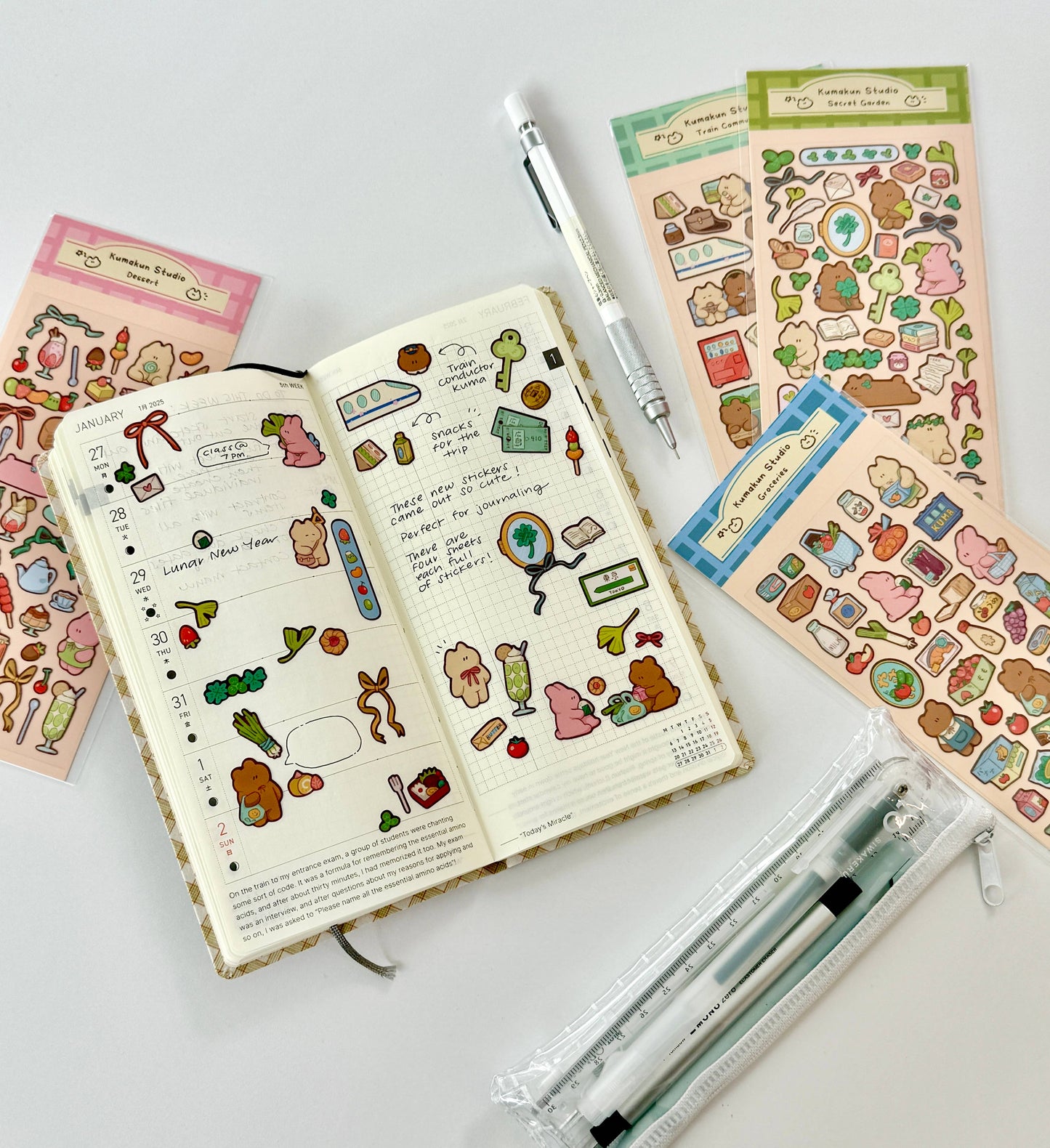 Kumakun Studio - Grocery Sticker Sheet