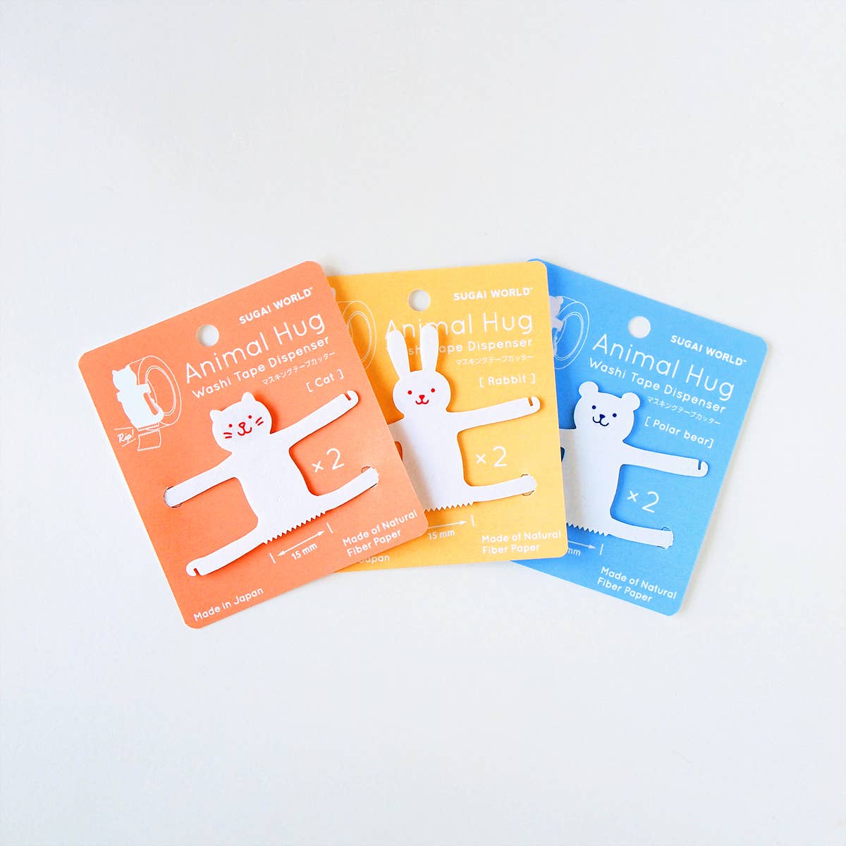SUGAI WORLD - Animal Hug Washi Tape Dispenser