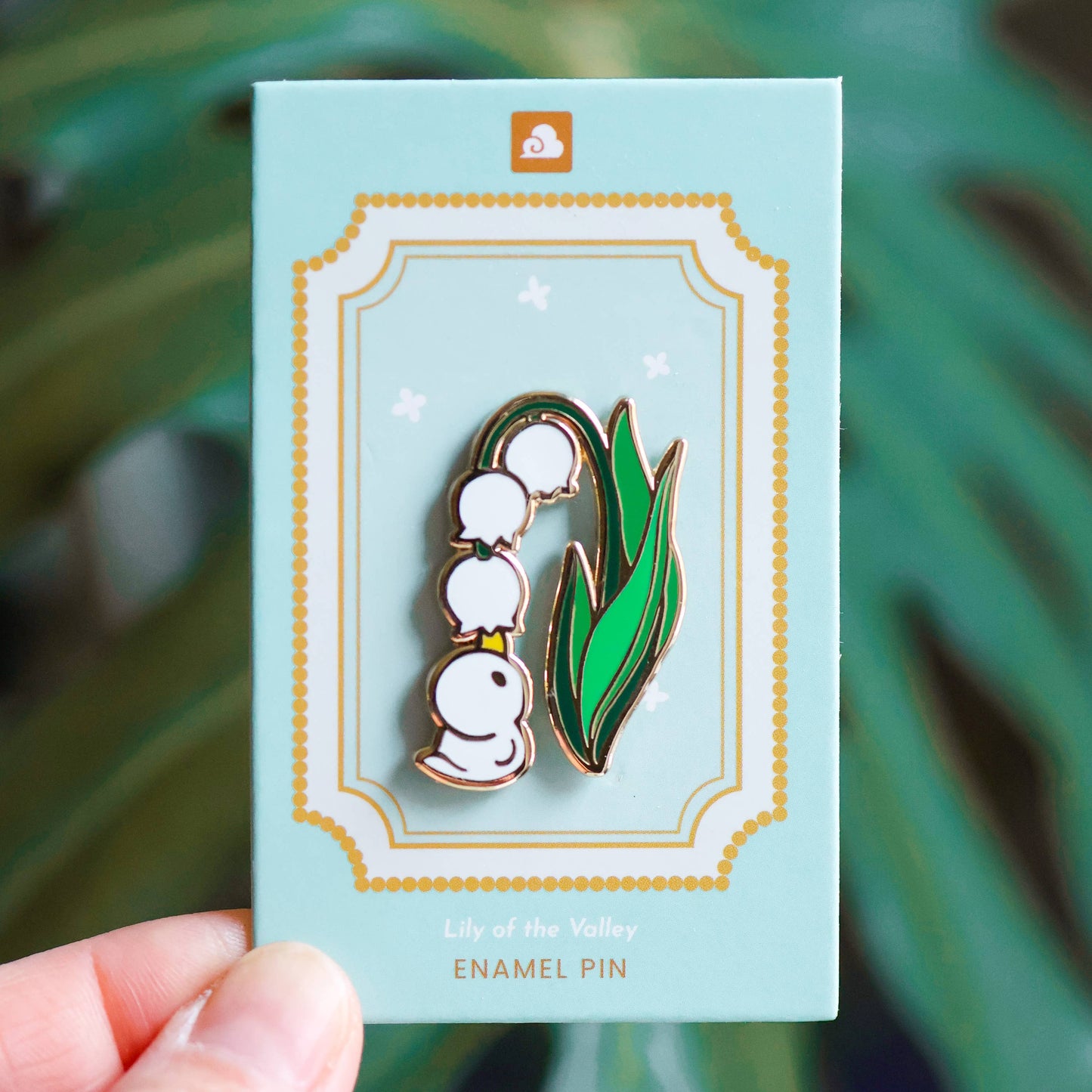Thousand Skies - Enamel Pin - Lily of the Valley Duckie
