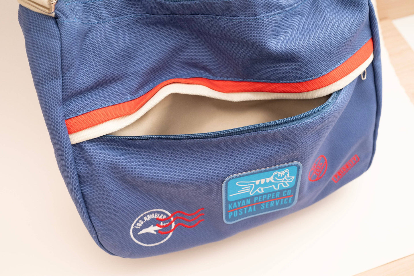 Kayan Pepper Co. - Kayan Postal Service Shoulder Bag - Blue