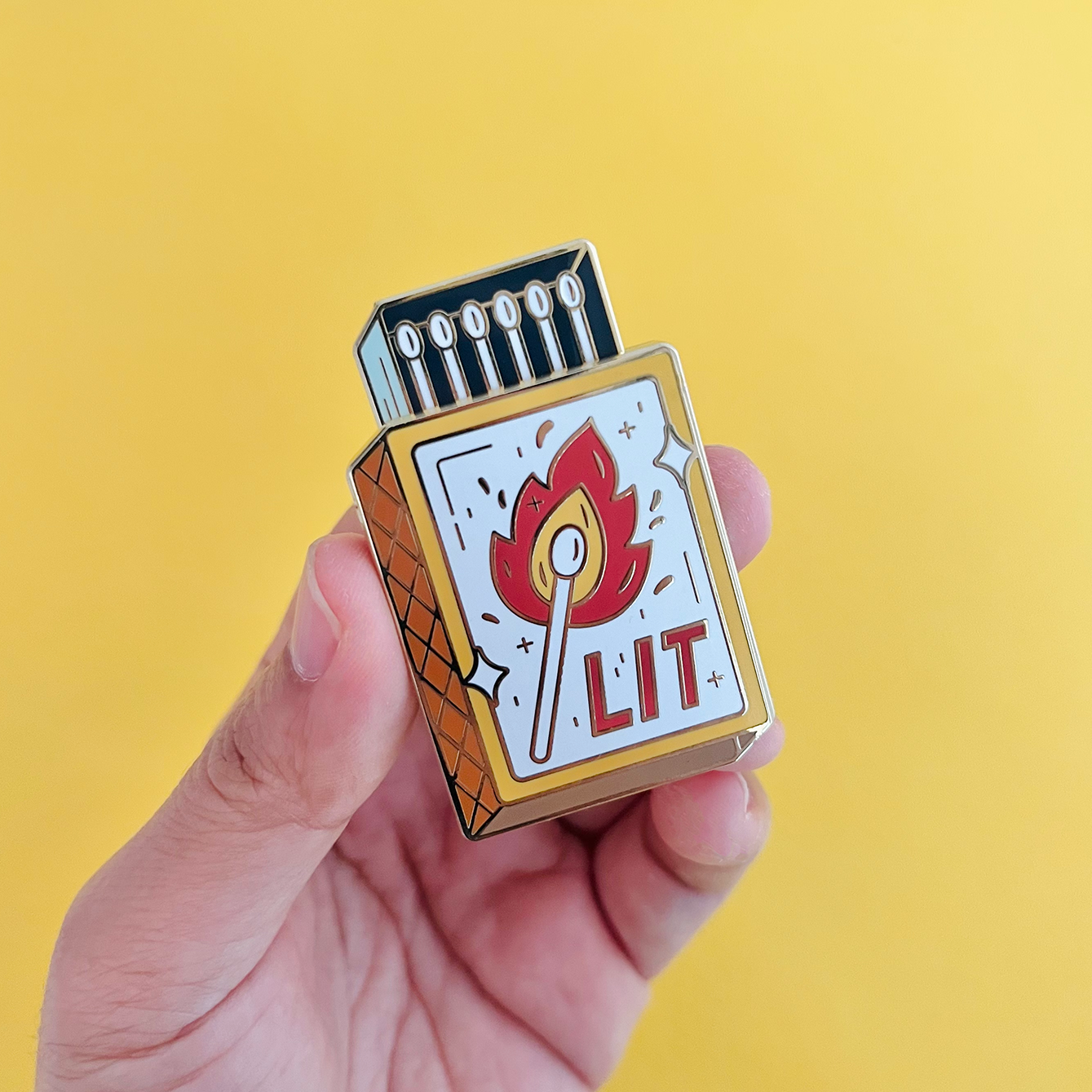 Occasionalish - Lit Enamel Pin