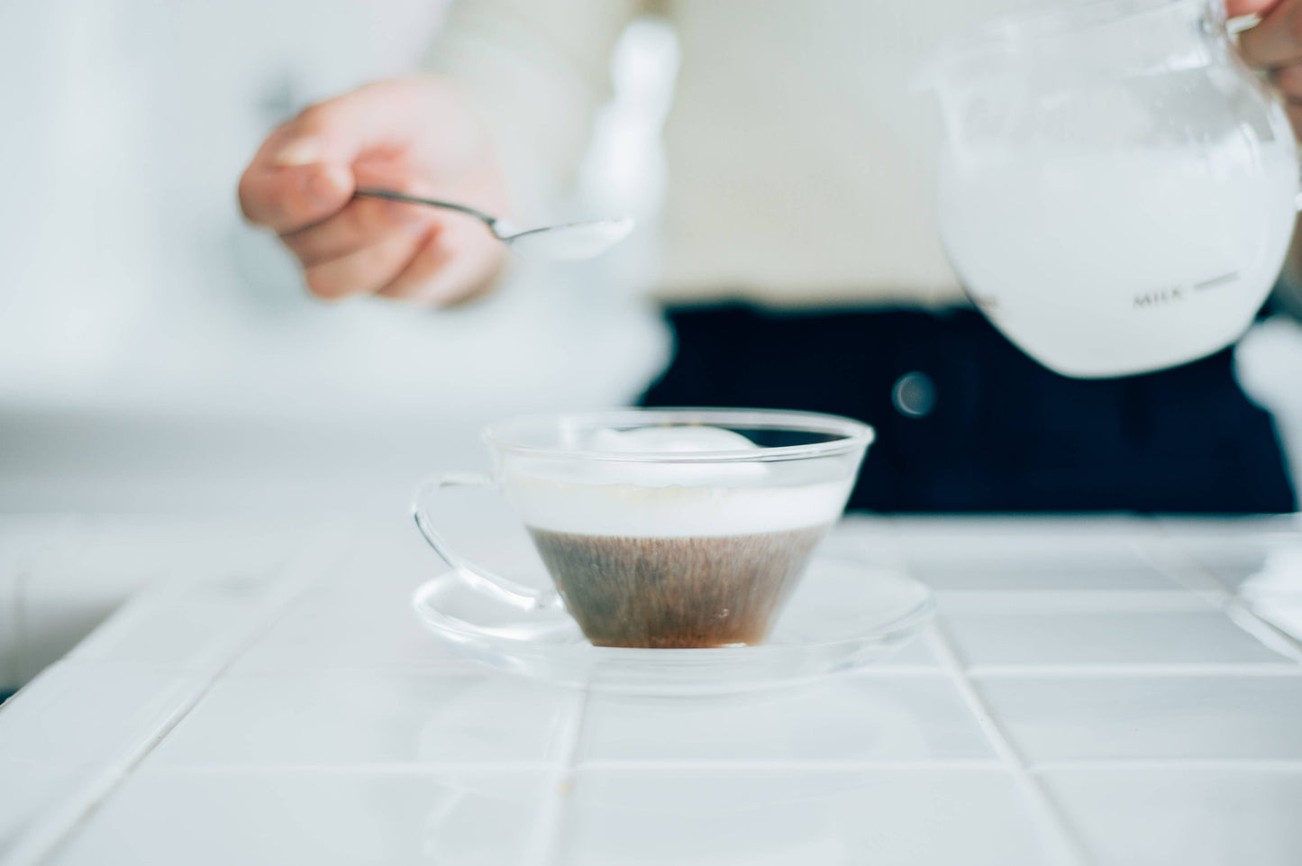 Hario - Matcha Whisk & Creamer