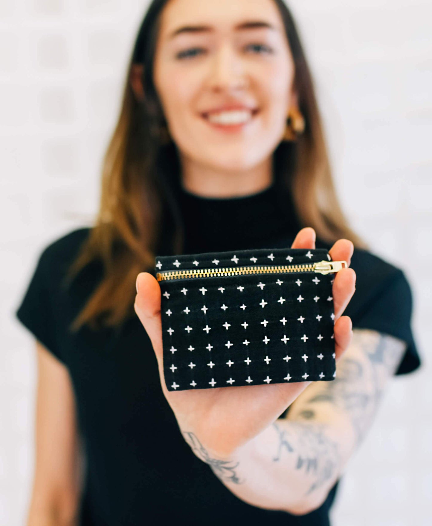 Anchal - Cross-Stitch Coin Purse