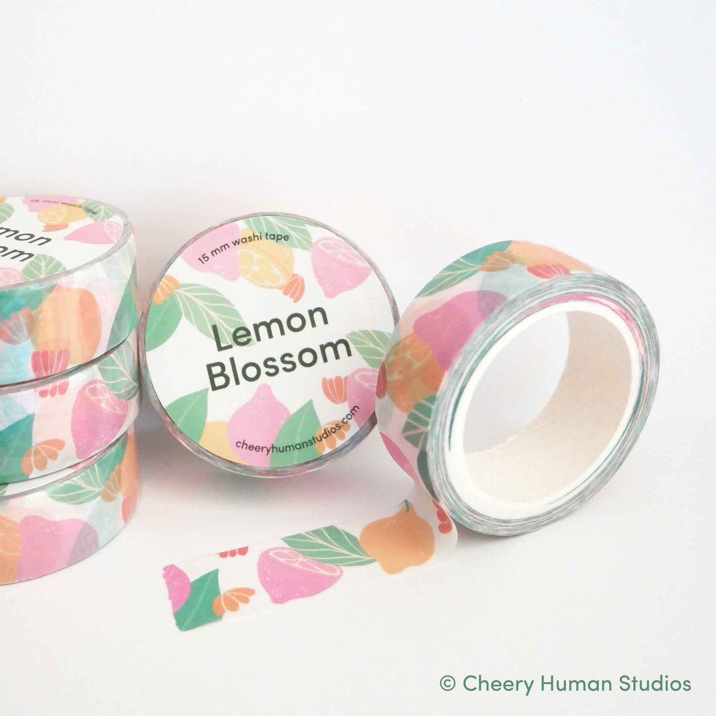 Cheery Human Studios - Lemon Blossom Washi Tape