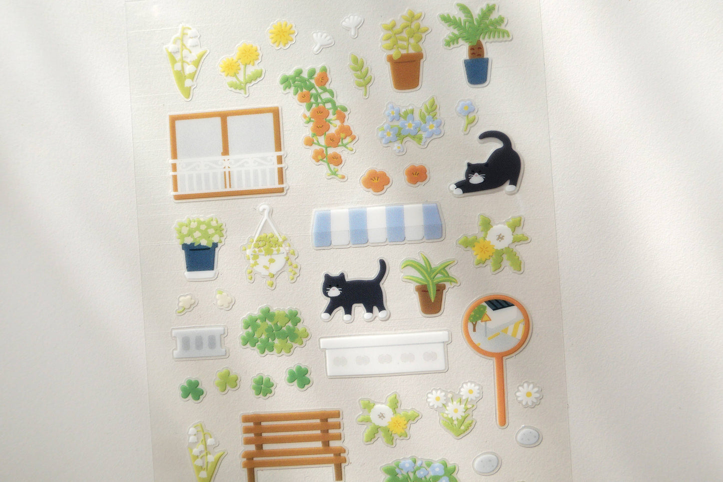 Suatelier Daily Deco Stickers - No.1163 | A Green Alley