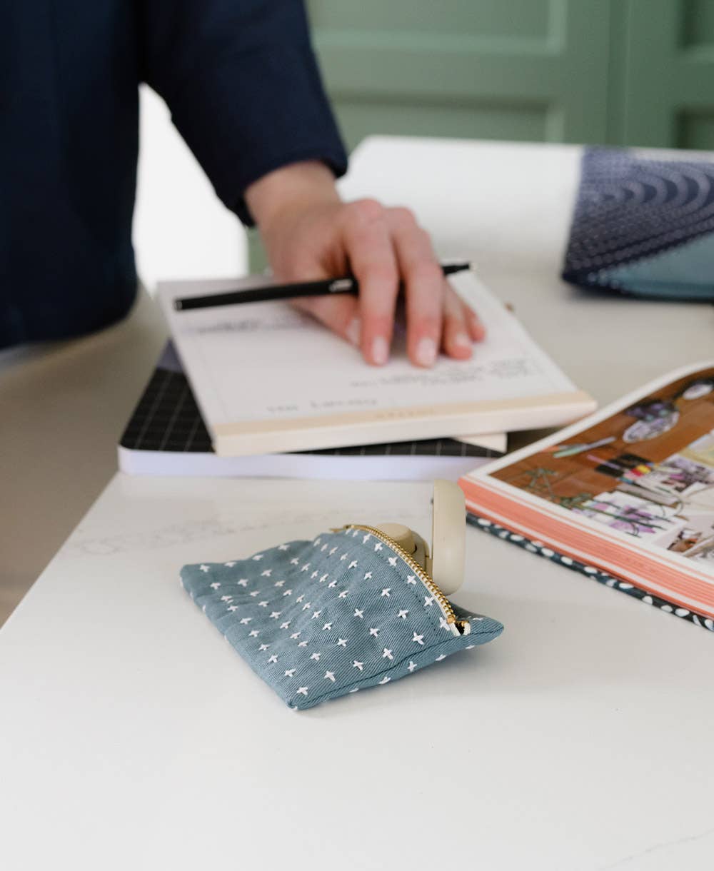 Anchal - Cross-Stitch Coin Purse