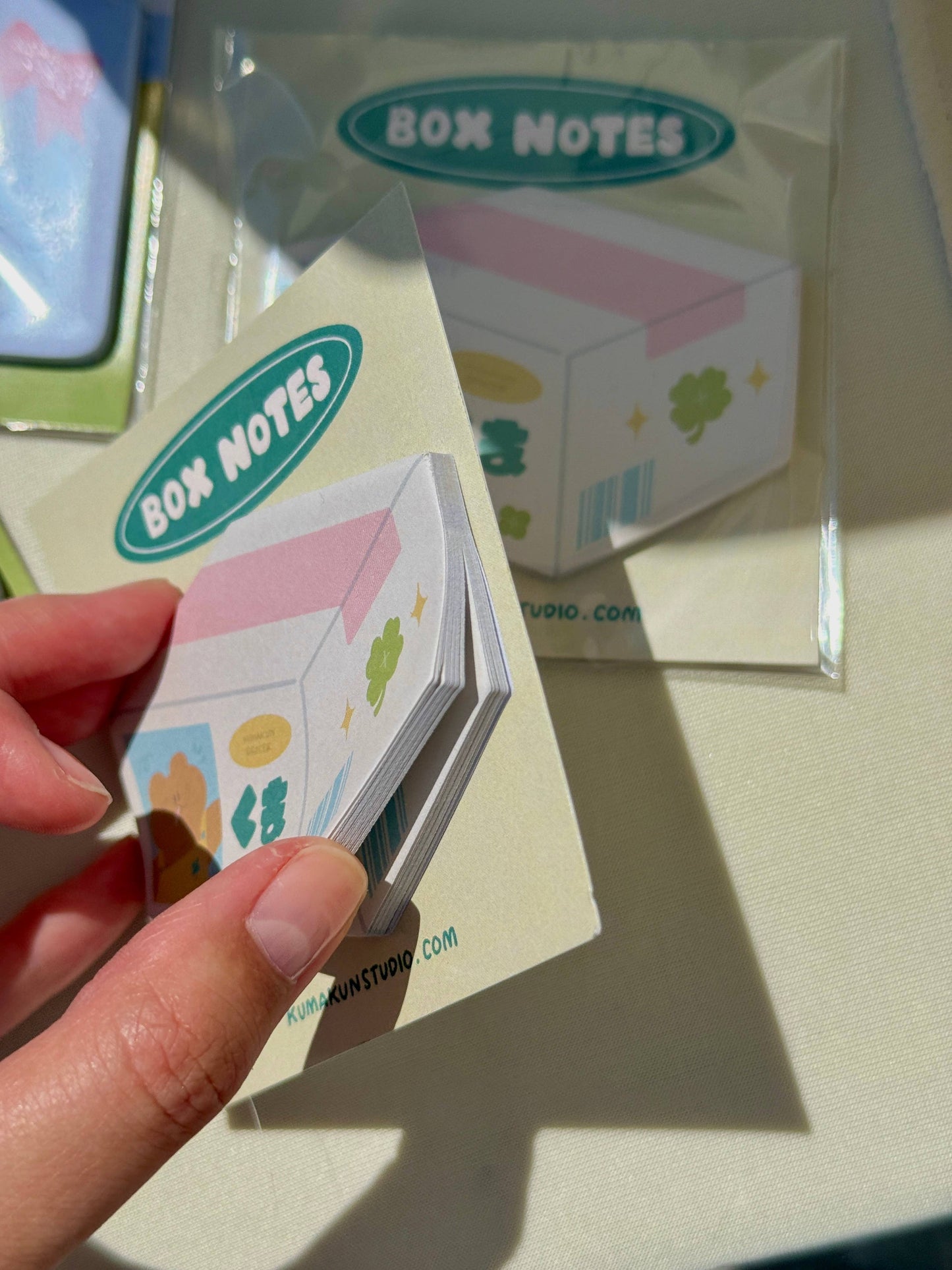 Kumakun Studio - Box Sticky Note