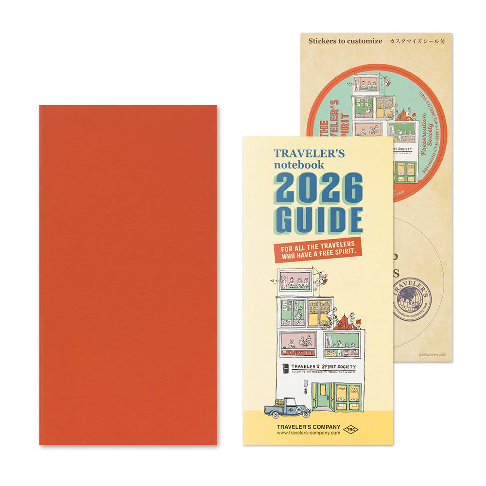 TRAVELER'S Regular Size Refill - 2026 Monthly
