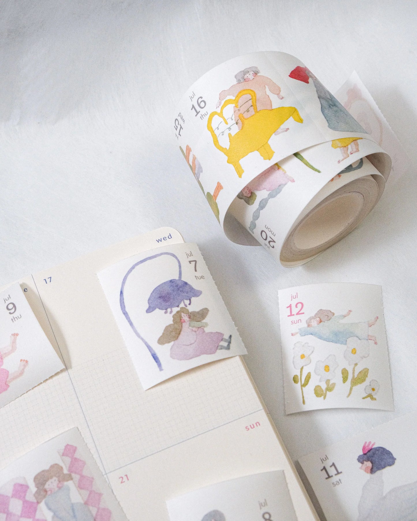 dodolulu - 2026 365-Day Washi Tape Calendar