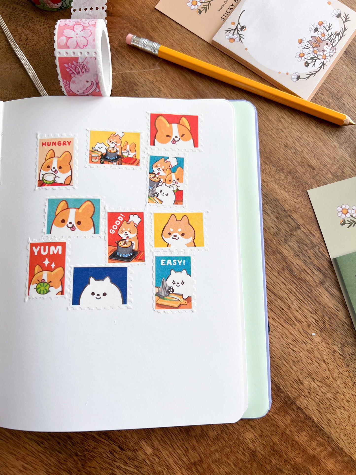 Thousand Skies - Stamp Washi Tape - Soup Season