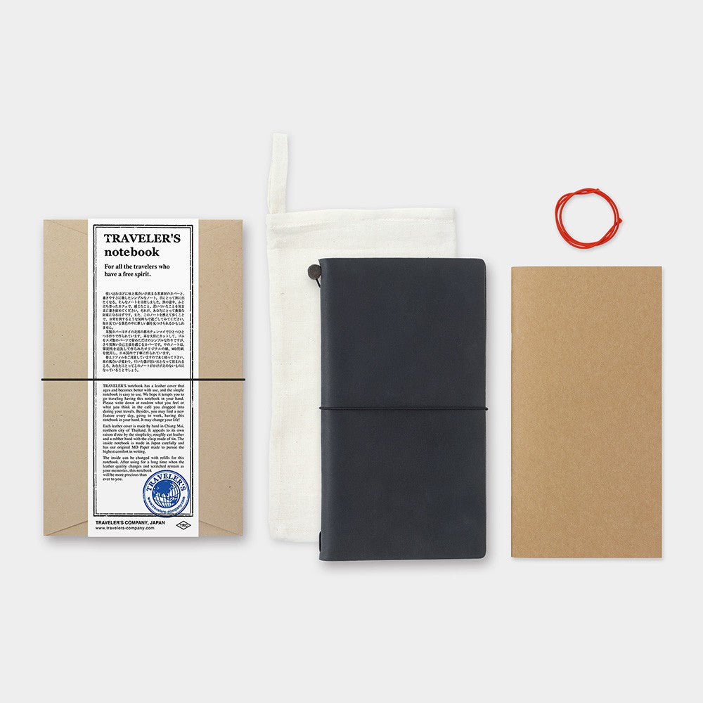 TRAVELER'S Notebook - Regular Size - Black