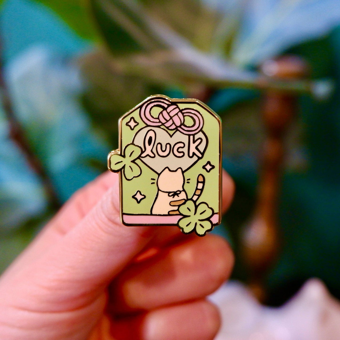 Shooley - Omamori Enamel Pin