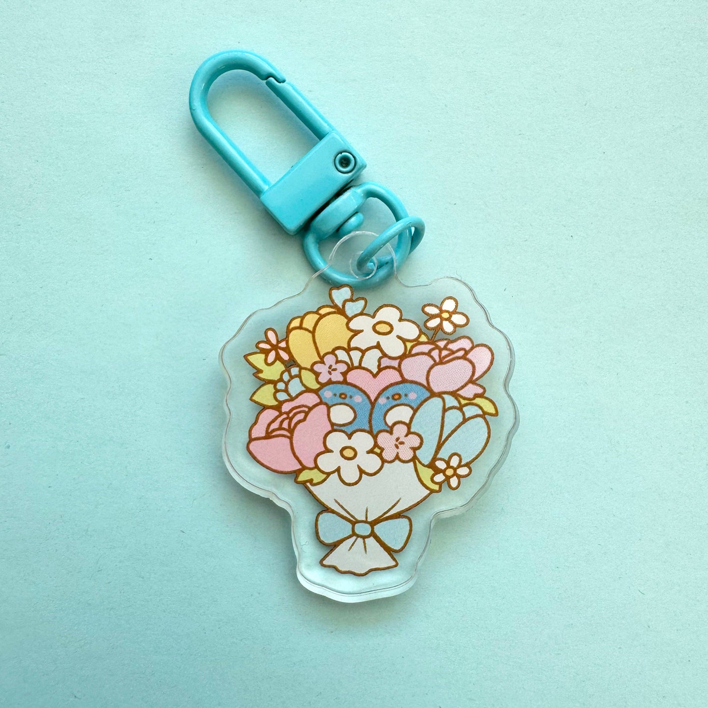 Chibird - Penguin Bouquet Charm