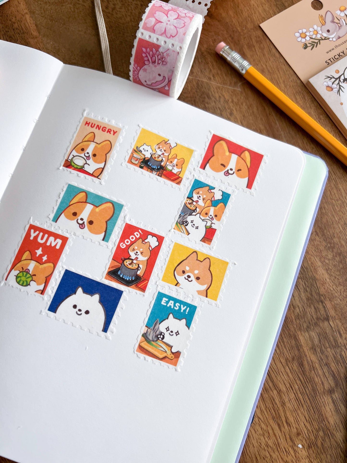Thousand Skies - Stamp Washi Tape - Soup Season