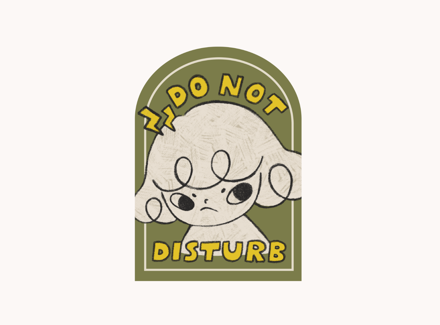 Lovesoup Sticker - Do Not Disturb