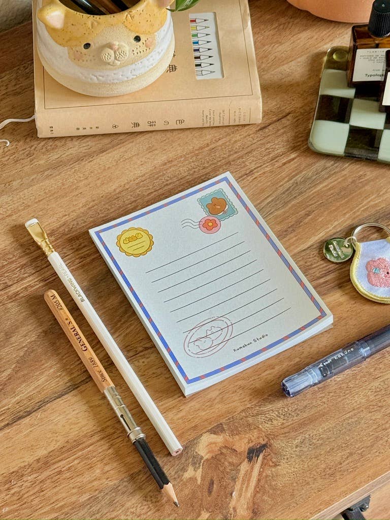 Kumakun Studio - Postal Notepad