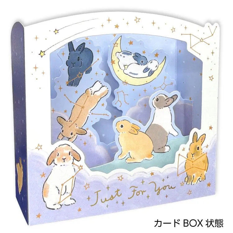 Schinako Moriyama Greeting Card - 3D Starry Sky