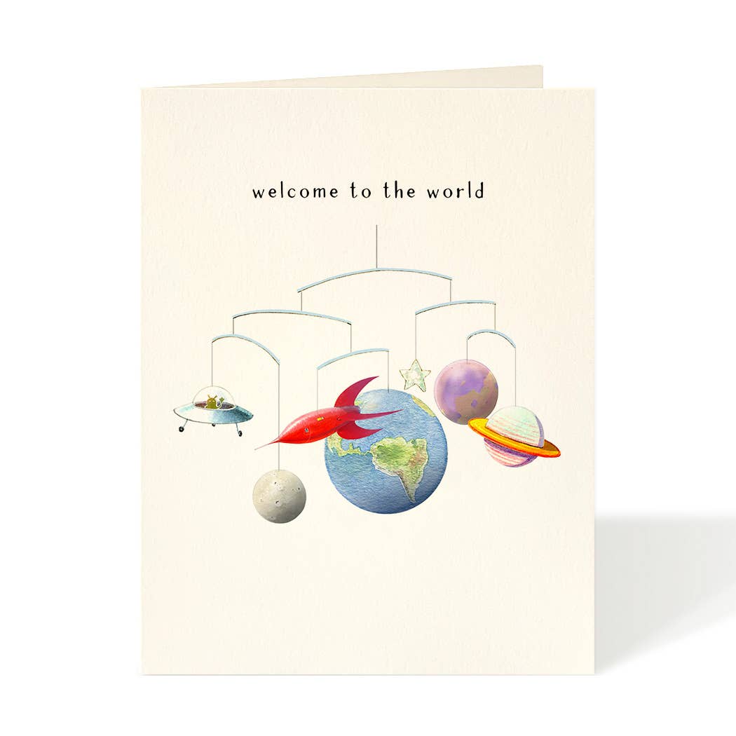 Felix Doolittle - Greeting Card - Out of This World