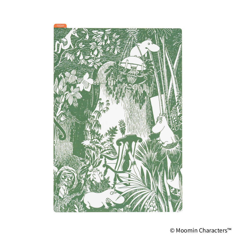 Hobonichi A5 Pencil Board - Moomin: Jungle Game