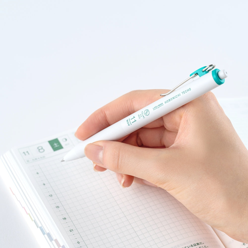 Hobonichi - TSUKI no IRO: Uni-Ball One Set with Case - Jul-Dec
