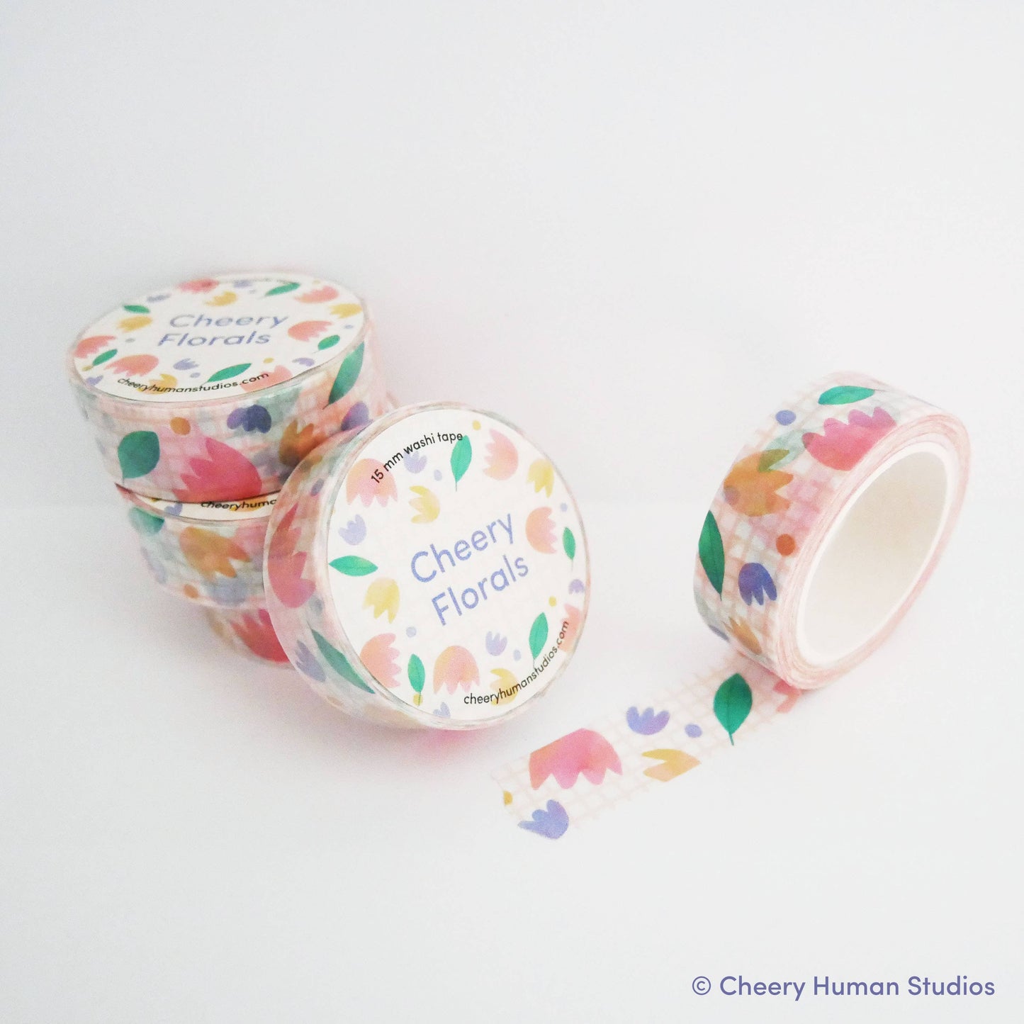 Cheery Human Studios - Cheery Florals Washi Tape
