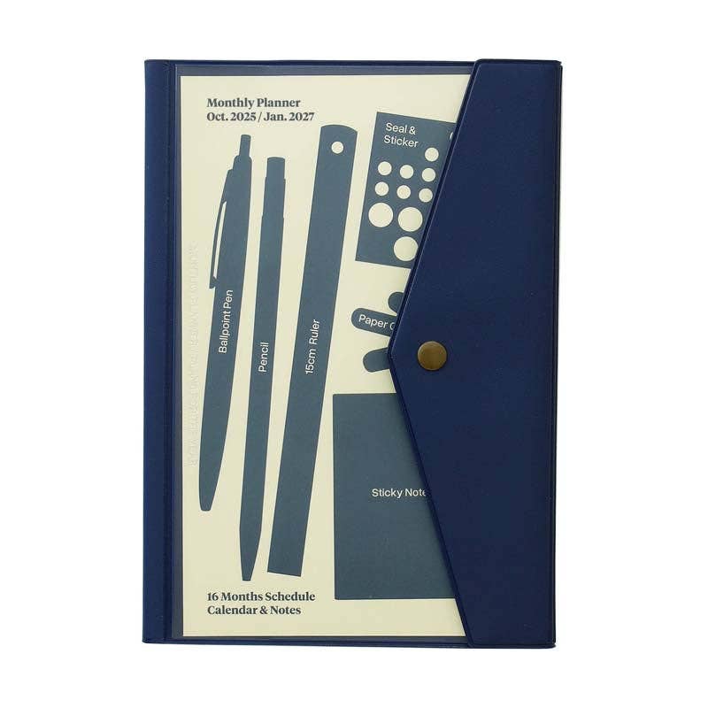 Hightide 2026 Fügen Monthly Planner - A5