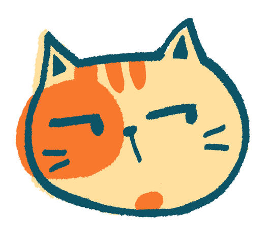 Kayan Pepper Co. - Side Eye Cat - Vinyl Sticker