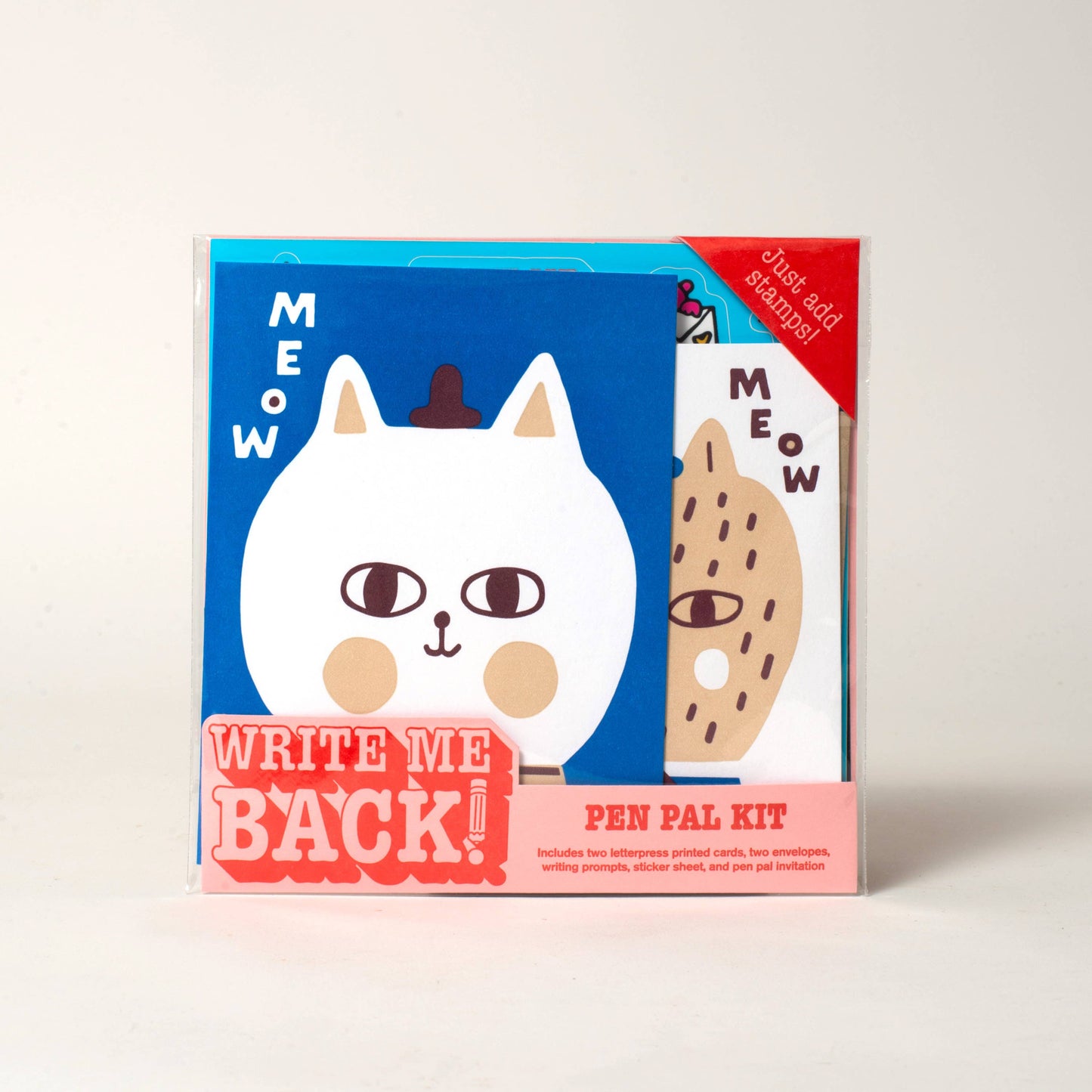 Egg Press Manufacturing - Write Me Back! Pen Pal Kit - Cats Meow