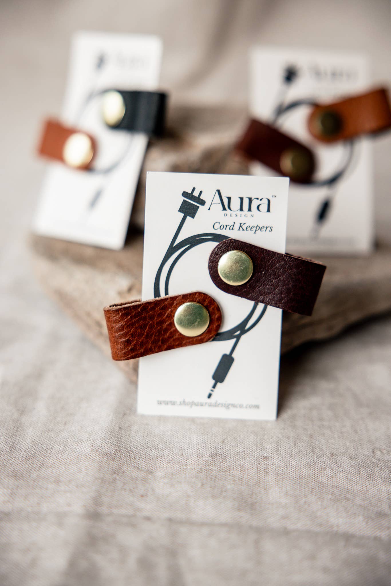 Aura Design Co. - Leather Cord Snaps
