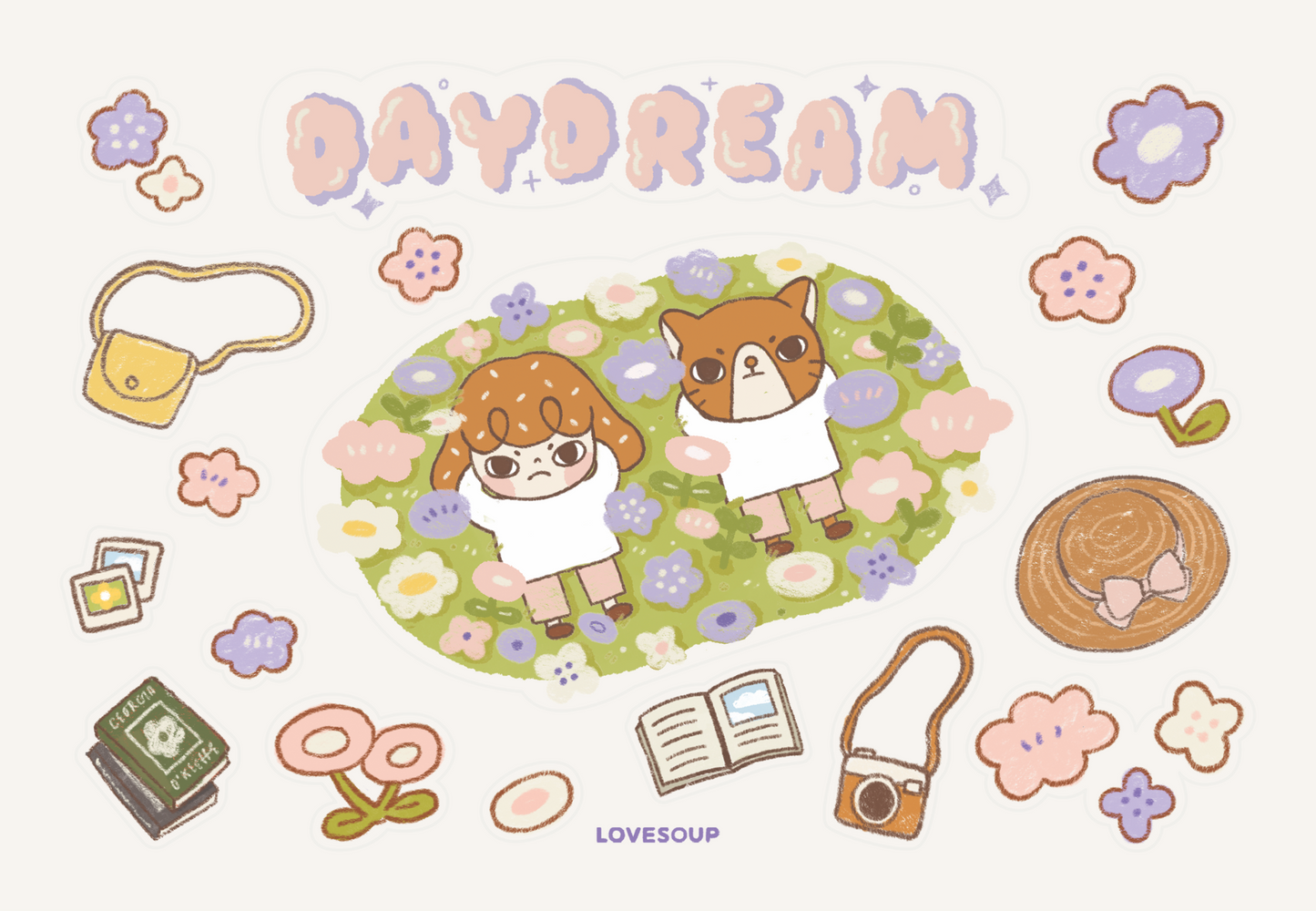 Lovesoup Sticker Sheet - Daydream