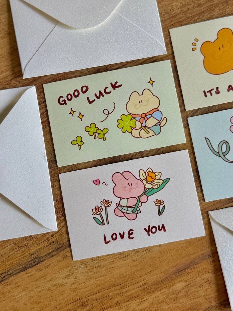 Kumakun Studio - Mini Note Card Set