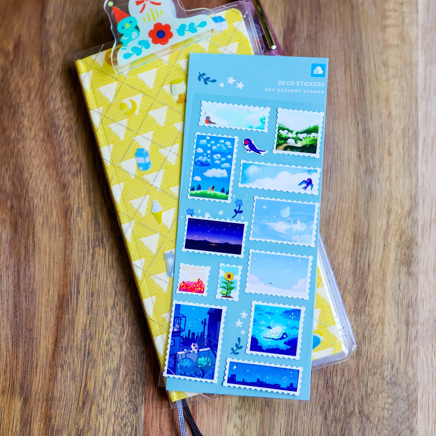 Thousand Skies - Sticker Sheet - Sky Scenery Stamps