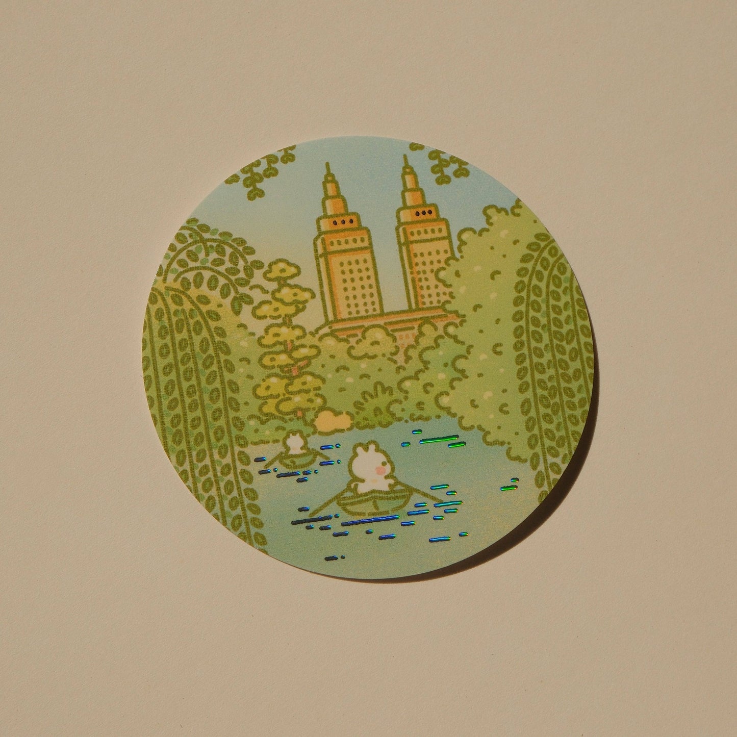 2jingis2jing - Foil Sticker - Cities Series - A Day in Central Park