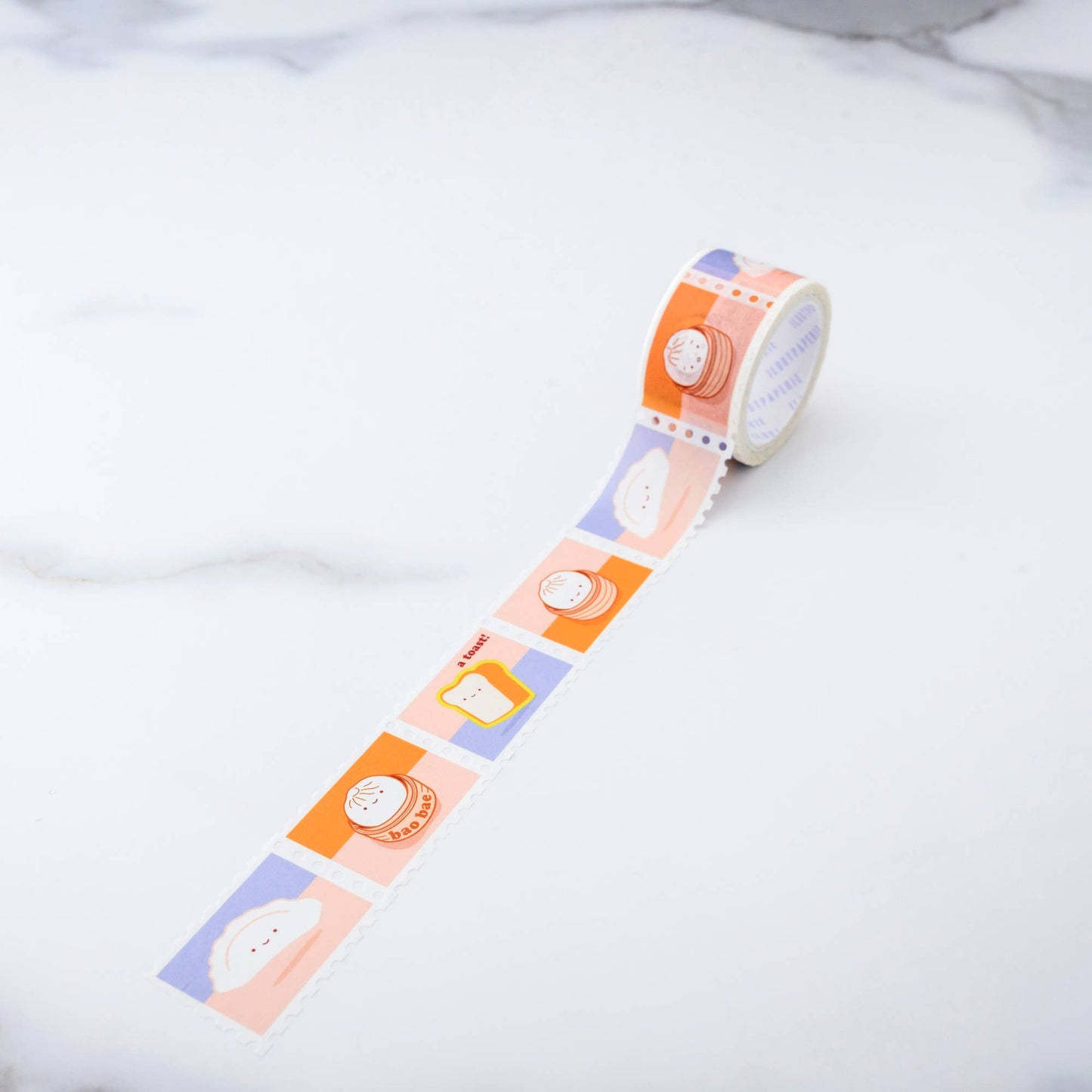 ILOOTPAPERIE - Stamp Washi Tape - Bao Dumplings Toast