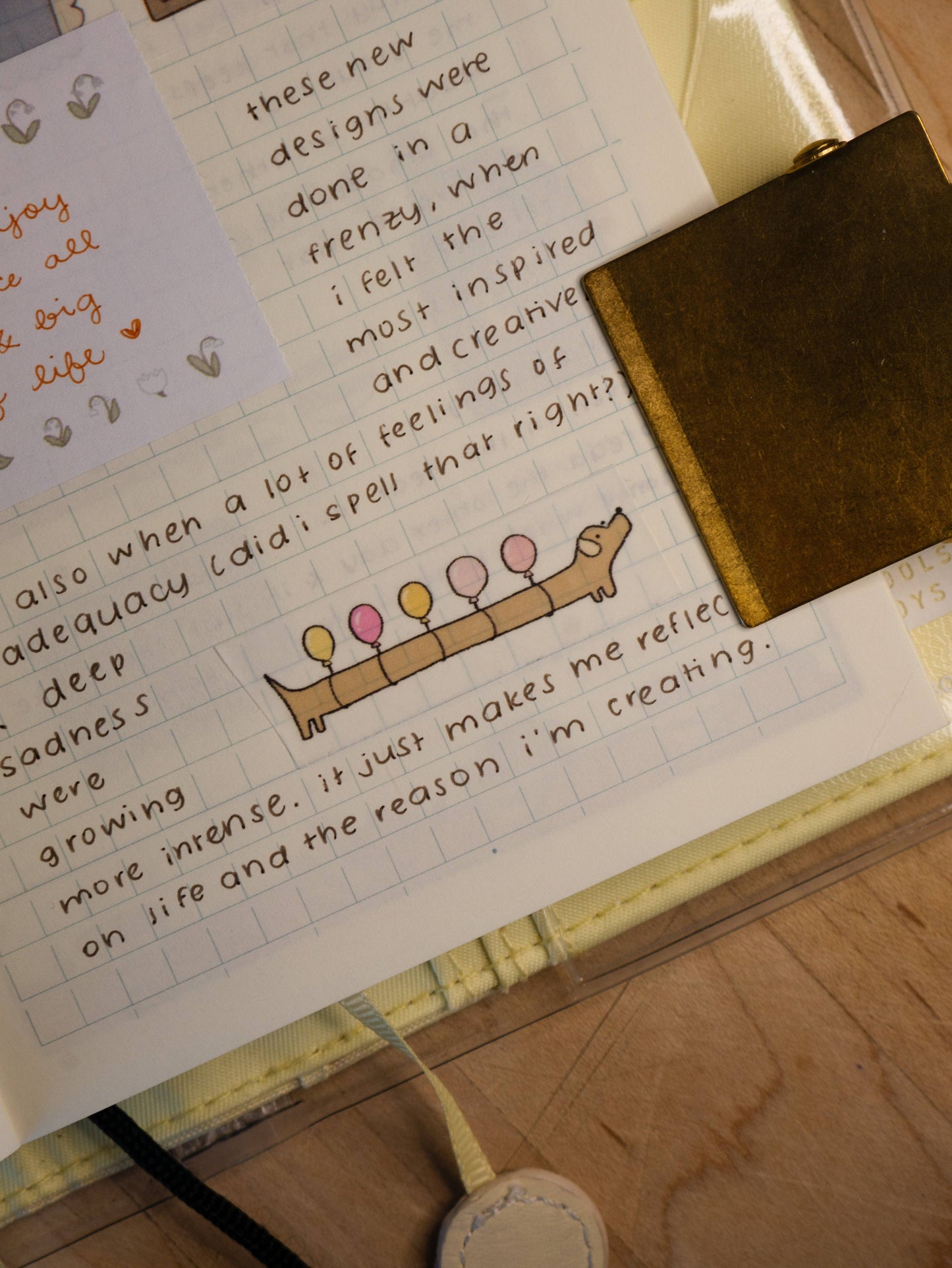 dana ate oatmeal! - Balloon Dogs Washi Tape
