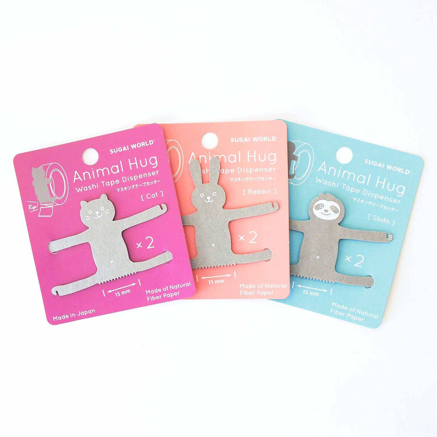 SUGAI WORLD - Animal Hug Washi Tape Dispenser