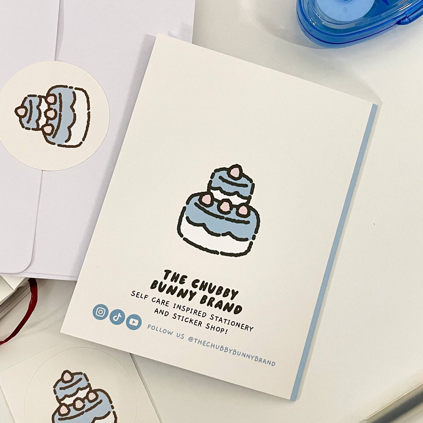 The Chubby Bunny Brand - Today is Worth Celebrating Greeting Card Set