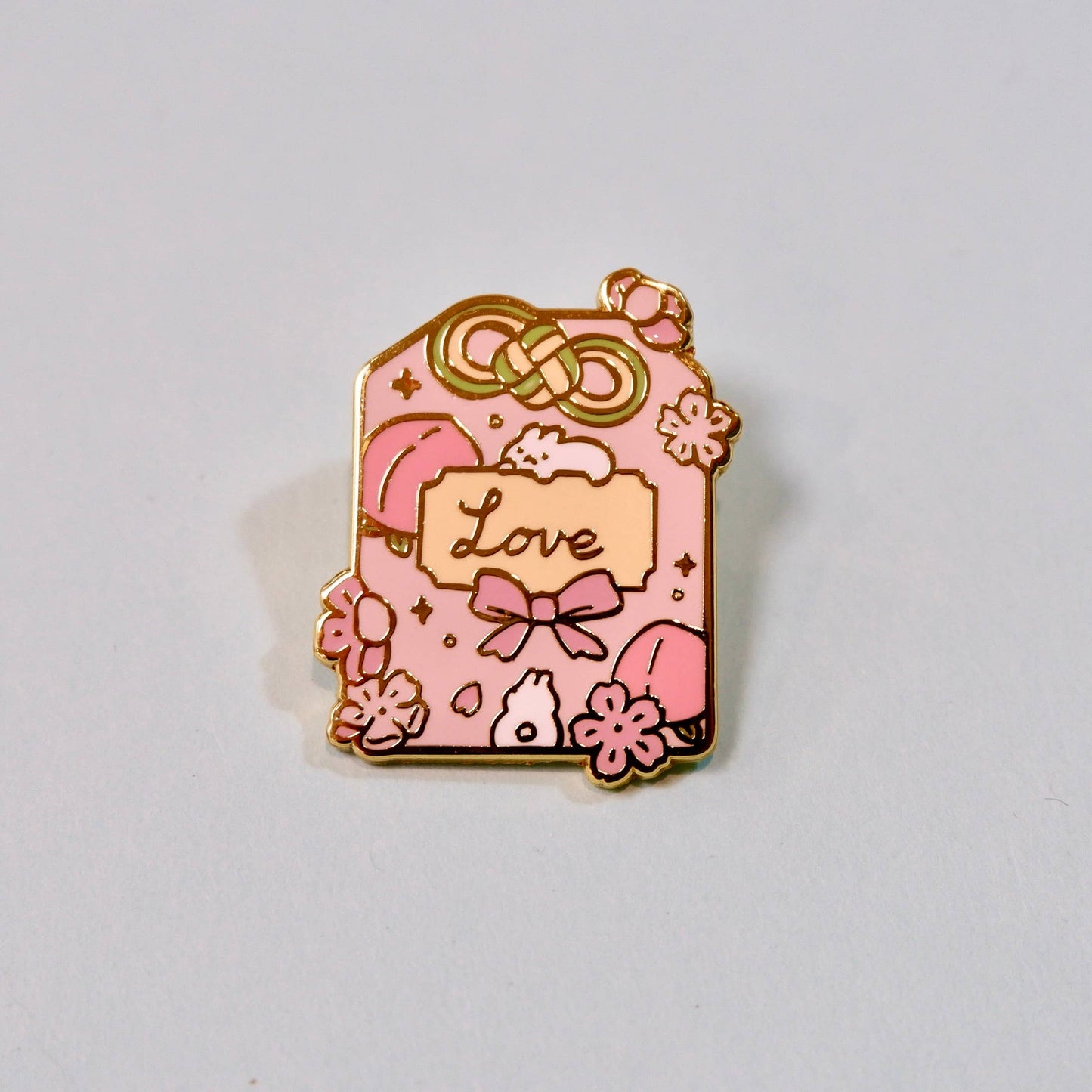 Shooley - Omamori Enamel Pin