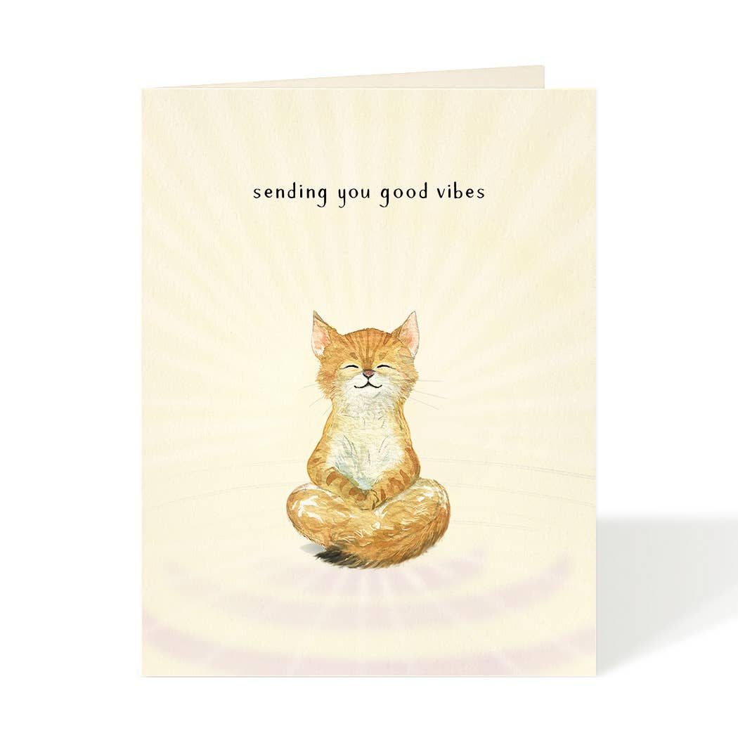 Felix Doolittle - Greeting Card - Good Vibes