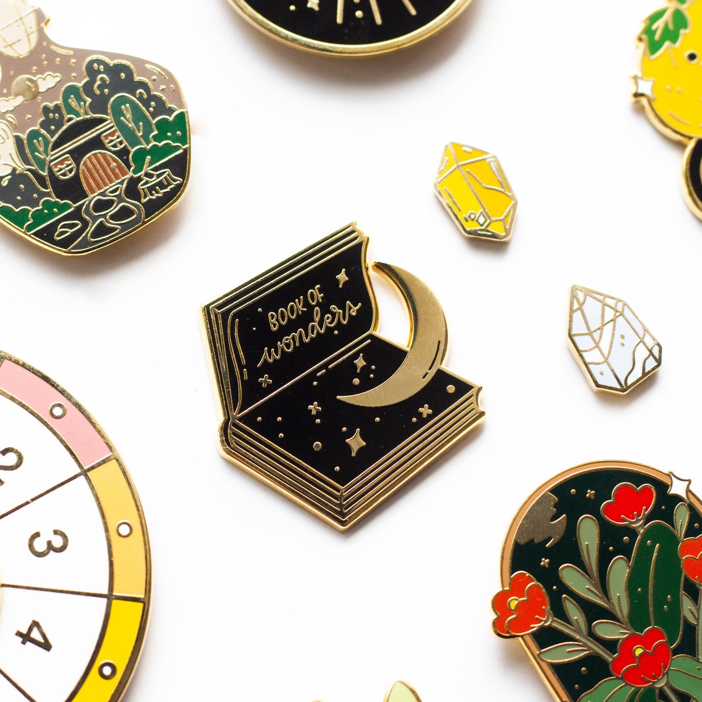Occasionalish - Book of Wonders Enamel Pin