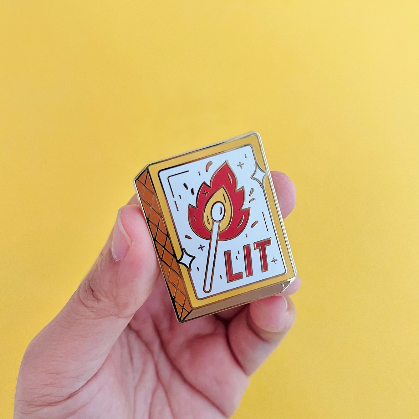Occasionalish - Lit Enamel Pin