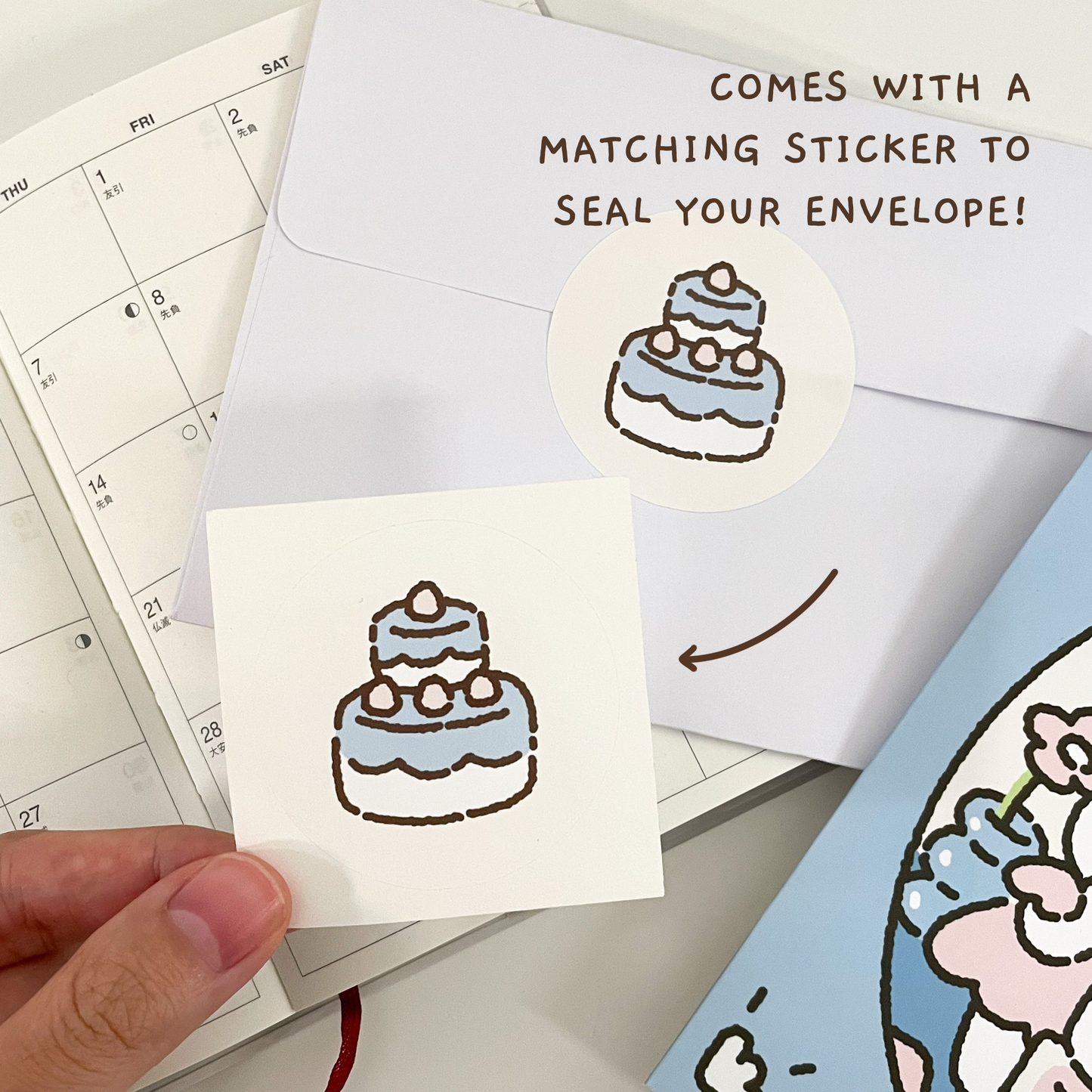 The Chubby Bunny Brand - Today is Worth Celebrating Greeting Card Set