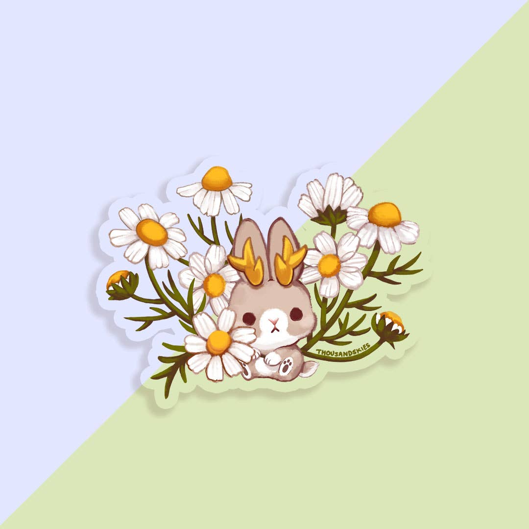 Thousand Skies - Transparent Vinyl Sticker - Jackalope's Garden