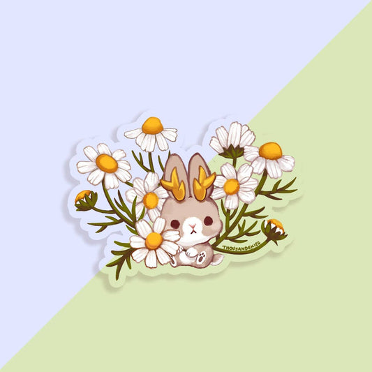 Thousand Skies - Transparent Vinyl Sticker - Jackalope's Garden