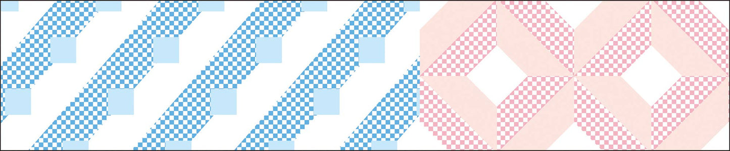 SODA Clear Washi Tape - Glitter - Geometry