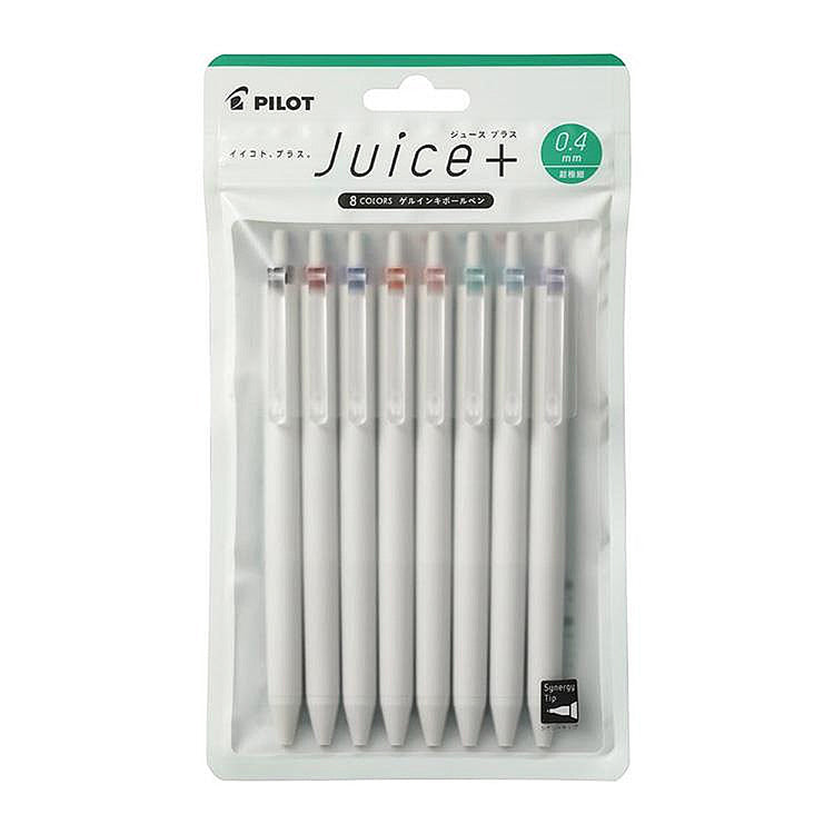 Pilot Juice+ Gel Pen - 0.4mm - 8 Color Set