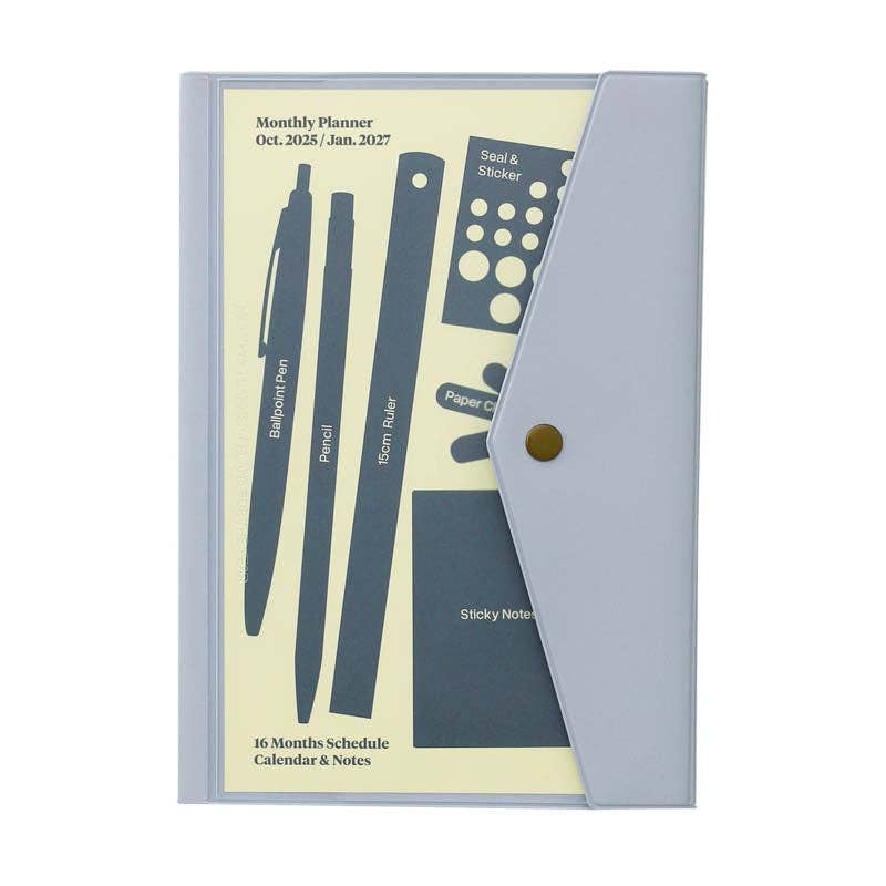 Hightide 2026 Fügen Monthly Planner - A5